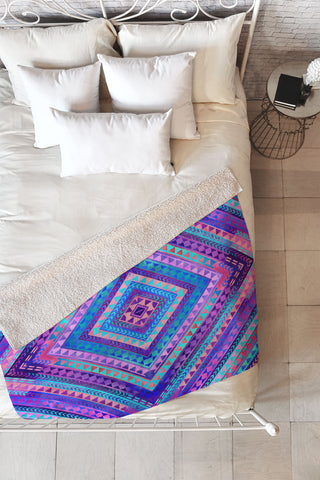 Jacqueline Maldonado Rhythm 1 Fleece Throw Blanket