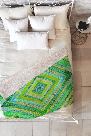 Jacqueline Maldonado Rhythm 2 Fleece Throw Blanket