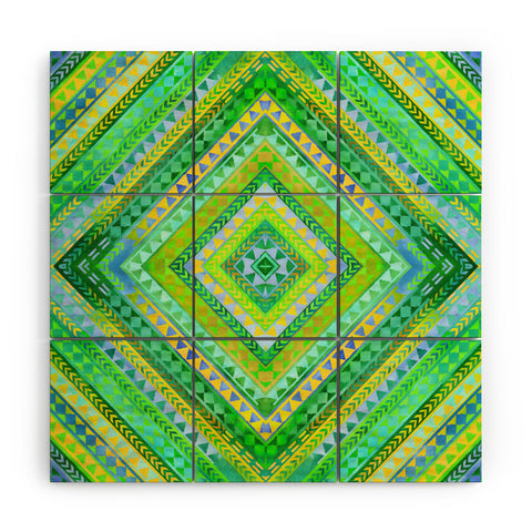 Jacqueline Maldonado Rhythm 2 Wood Wall Mural