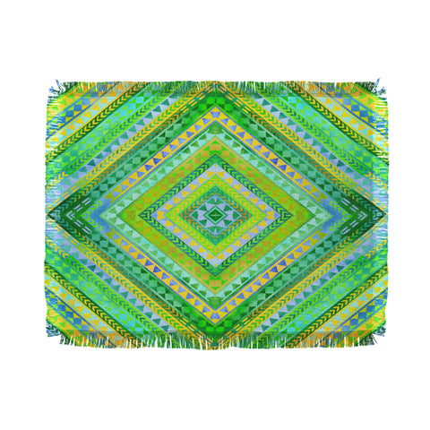 Jacqueline Maldonado Rhythm 2 Throw Blanket