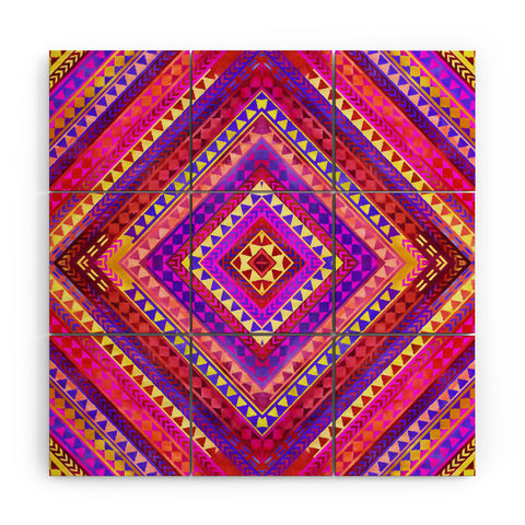 Jacqueline Maldonado Rhythm 3 Wood Wall Mural