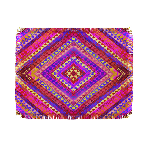 Jacqueline Maldonado Rhythm 3 Throw Blanket