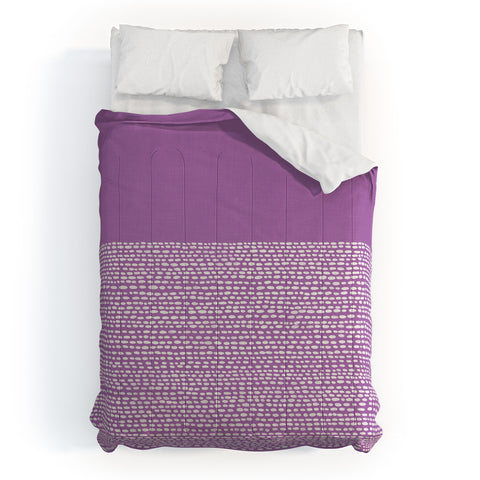 Jacqueline Maldonado Riverside Radiant Orchid Comforter