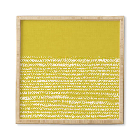 Jacqueline Maldonado Riverside Yellow Framed Wall Art