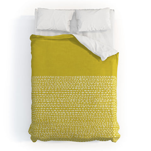 Jacqueline Maldonado Riverside Yellow Duvet Cover