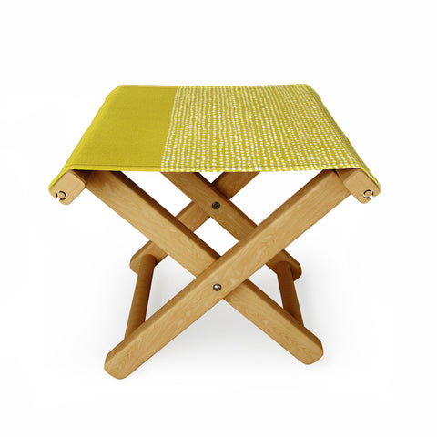 Jacqueline Maldonado Riverside Yellow Folding Stool