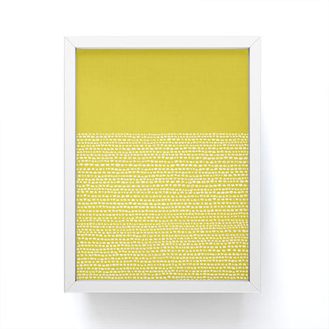 Jacqueline Maldonado Riverside Yellow Framed Mini Art Print
