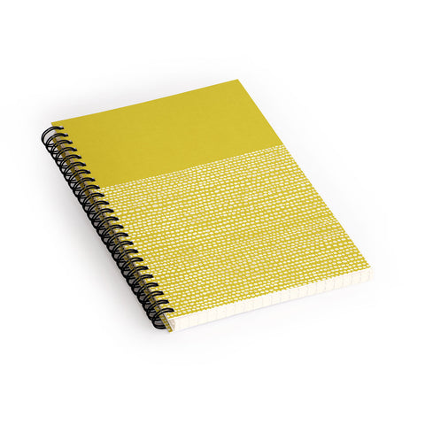 Jacqueline Maldonado Riverside Yellow Spiral Notebook