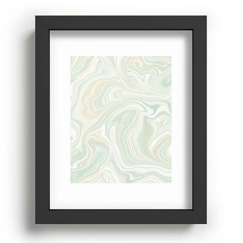 Jacqueline Maldonado Sand Sea Sky Marble Recessed Framing Rectangle