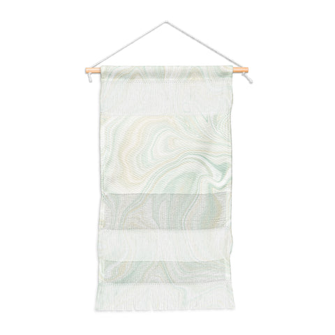 Jacqueline Maldonado Sand Sea Sky Marble Wall Hanging Portrait