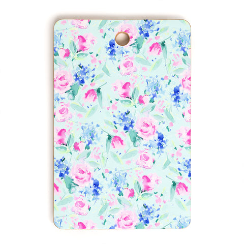 Jacqueline Maldonado Scattered Lovers Mint Cutting Board Rectangle
