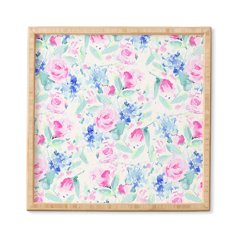 Jacqueline Maldonado Scattered Lovers White Framed Wall Art