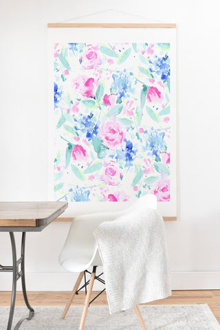 Jacqueline Maldonado Scattered Lovers White Art Print And Hanger