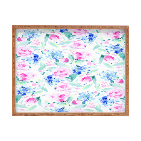 Jacqueline Maldonado Scattered Lovers White Rectangular Tray