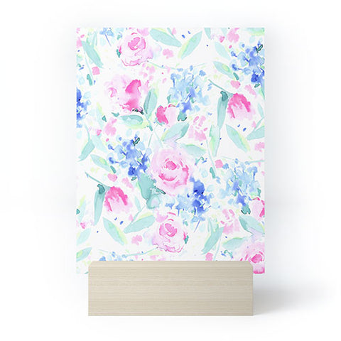 Jacqueline Maldonado Scattered Lovers White Mini Art Print