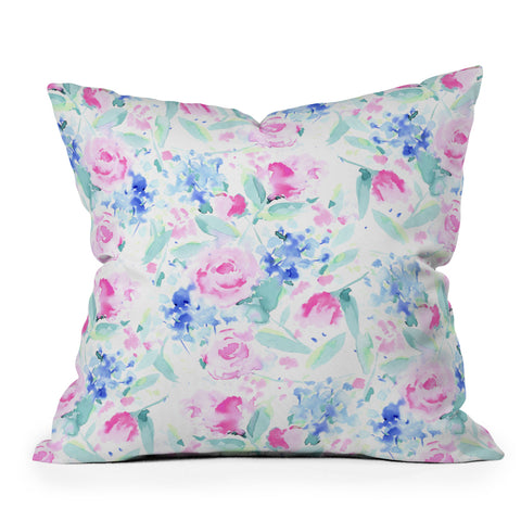 Jacqueline Maldonado Scattered Lovers White Throw Pillow