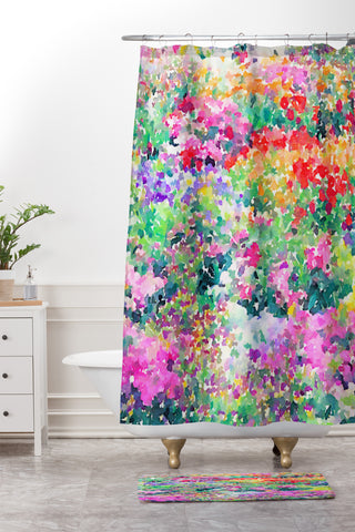Jacqueline Maldonado Secret Garden 1 Shower Curtain And Mat