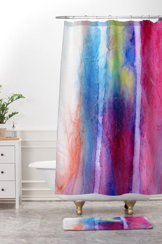 Jacqueline Maldonado Skein 1 Shower Curtain And Mat