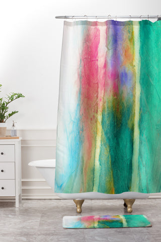 Jacqueline Maldonado Skein 3 Shower Curtain And Mat