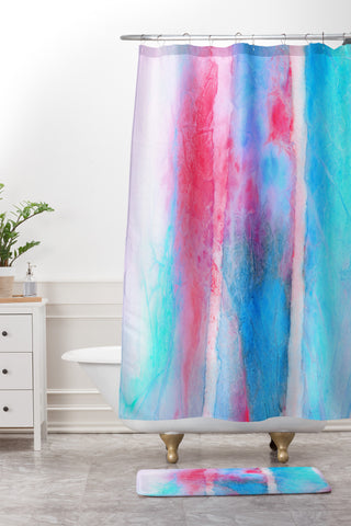 Jacqueline Maldonado Skein 4 Shower Curtain And Mat