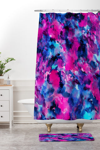 Jacqueline Maldonado Solstice Jewel Shower Curtain And Mat