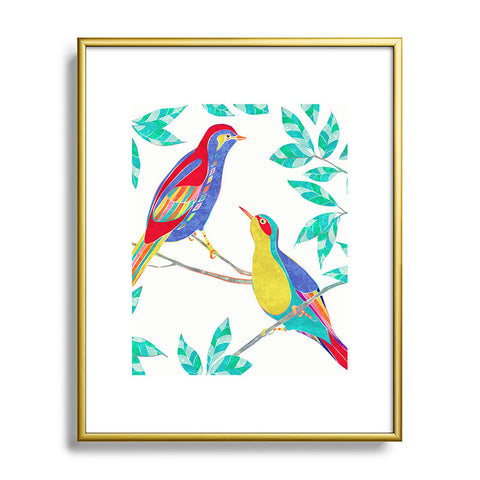Jacqueline Maldonado Songbirds 2 Metal Framed Art Print