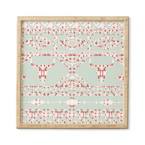 Jacqueline Maldonado Southwest Boho Dye Framed Wall Art