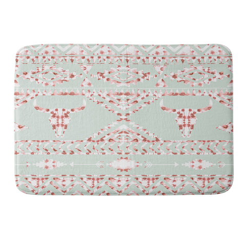 Jacqueline Maldonado Southwest Boho Dye Memory Foam Bath Mat