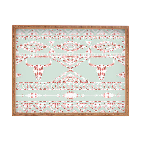 Jacqueline Maldonado Southwest Boho Dye Rectangular Tray