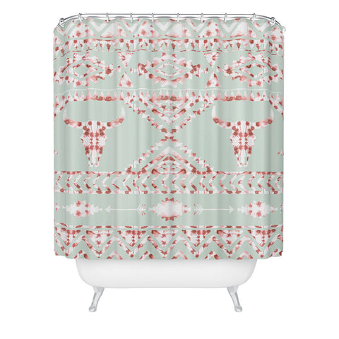 Jacqueline Maldonado Southwest Boho Dye Shower Curtain