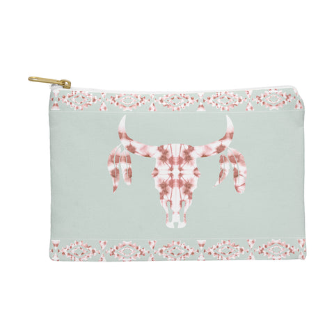 Jacqueline Maldonado Southwest Boho Dye Skull Pouch
