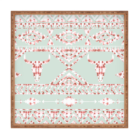 Jacqueline Maldonado Southwest Boho Dye Square Tray