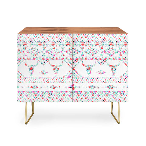 Jacqueline Maldonado Southwest Boho Floral Credenza
