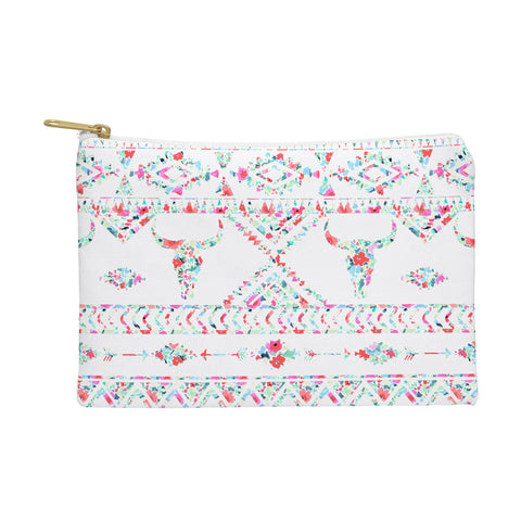 Jacqueline Maldonado Southwest Boho Floral Pouch
