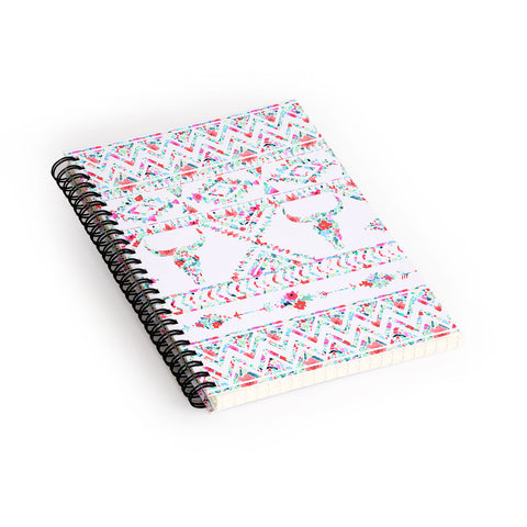 Jacqueline Maldonado Southwest Boho Floral Spiral Notebook