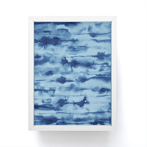 Jacqueline Maldonado Stratus Denim Framed Mini Art Print