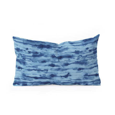 Jacqueline Maldonado Stratus Denim Oblong Throw Pillow