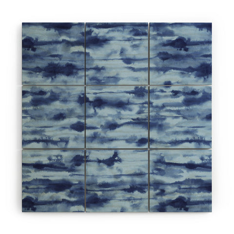 Jacqueline Maldonado Stratus Denim Wood Wall Mural