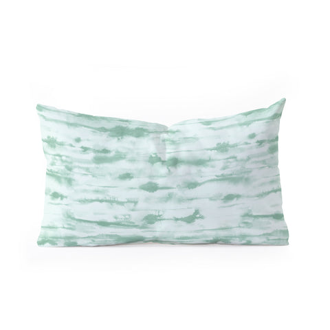 Jacqueline Maldonado Stratus Sage Oblong Throw Pillow