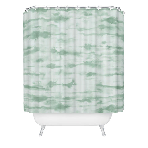 Jacqueline Maldonado Stratus Sage Shower Curtain
