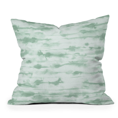 Jacqueline Maldonado Stratus Sage Throw Pillow