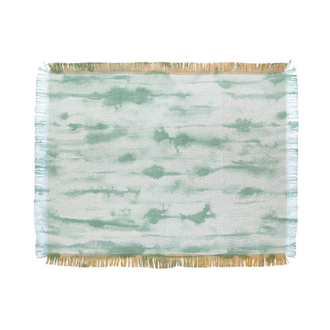 Jacqueline Maldonado Stratus Sage Throw Blanket