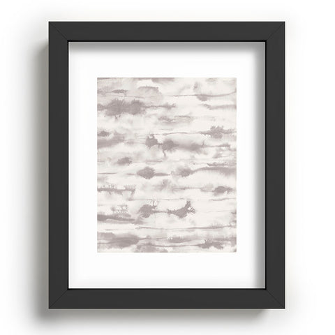Jacqueline Maldonado Stratus Warm Grey Recessed Framing Rectangle