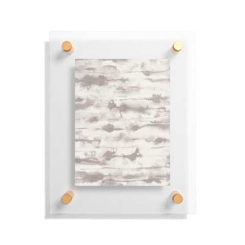 Jacqueline Maldonado Stratus Warm Grey Floating Acrylic Print