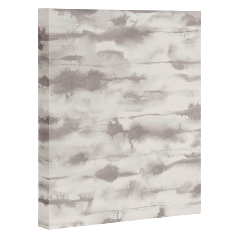 Jacqueline Maldonado Stratus Warm Grey Art Canvas