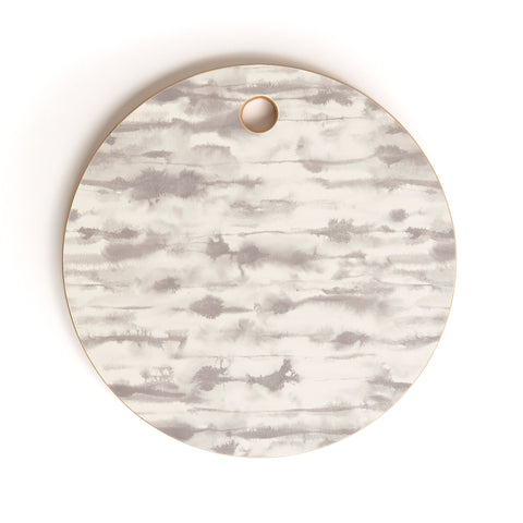 Jacqueline Maldonado Stratus Warm Grey Cutting Board Round
