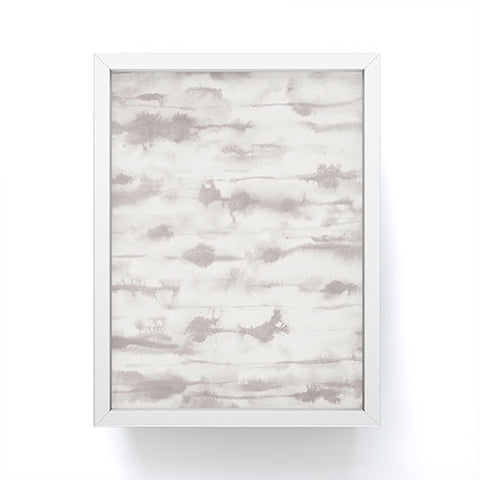 Jacqueline Maldonado Stratus Warm Grey Framed Mini Art Print