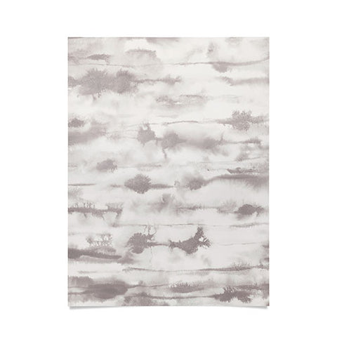 Jacqueline Maldonado Stratus Warm Grey Poster