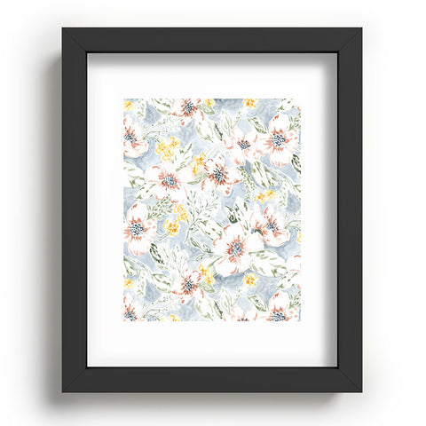 Jacqueline Maldonado Sun Drenched Floral Recessed Framing Rectangle