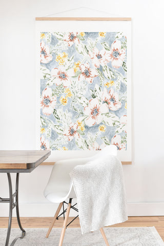 Jacqueline Maldonado Sun Drenched Floral Art Print And Hanger
